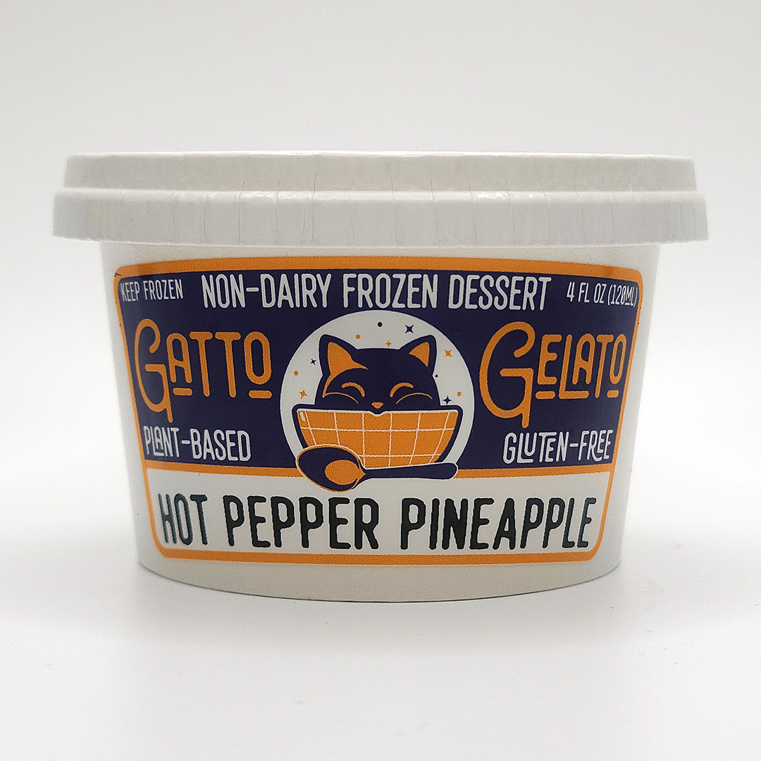 Hot Pepper Pineapple sorbet
