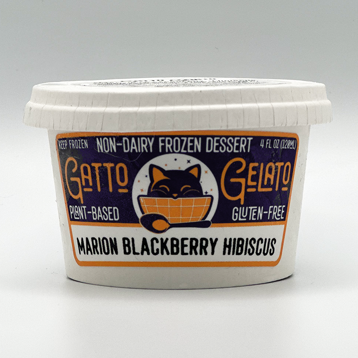 Marionberry Hibiscus Sorbet