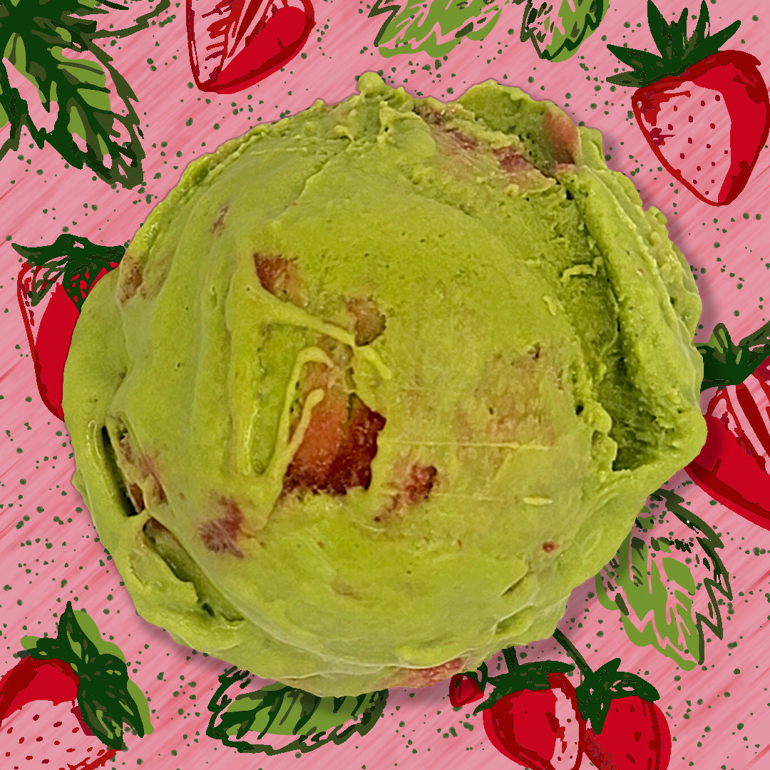 Matcha Strawberry Swirl